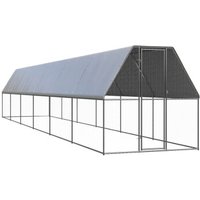 VidaXL Outdoor Hühnerkäfig mit Komplettüberdachung 2 m, 12 m, 2 m von VIDAXL