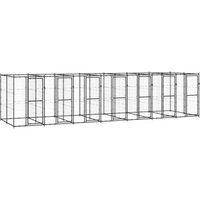 VidaXL Hundehütte 7,7 m, 2,2 m, 1,8 m von VIDAXL