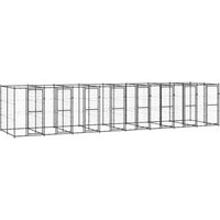 VidaXL Hundehütte 8,8 m, 2,2 m, 1,8 m von VIDAXL