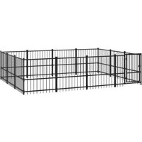 VidaXL Outdoor Hundezwinger Stahl 3,88 m, 2,91 m, 1 m VidaXL Outdoor Hundezwinger Stahl 3,88 m, 2,91 m, 1 m von VIDAXL