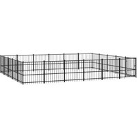 VidaXL Outdoor Hundezwinger Stahl 5,82 m, 4,85 m, 1 m VidaXL Outdoor Hundezwinger Stahl 5,82 m, 4,85 m, 1 m von VIDAXL