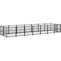 VidaXL Outdoor Hundezwinger Stahl 6,79 m, 1,935 m, 1 m VidaXL Outdoor Hundezwinger Stahl 6,79 m, 1,935 m, 1 m von VIDAXL