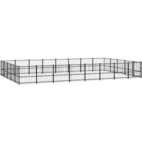 VidaXL Outdoor Hundezwinger Stahl 7,76 m, 4,85 m, 1 m VidaXL Outdoor Hundezwinger Stahl 7,76 m, 4,85 m, 1 m von VIDAXL