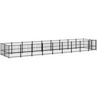 VidaXL Outdoor Hundezwinger Stahl 8,73 m, 1,935 m, 1 m VidaXL Outdoor Hundezwinger Stahl 8,73 m, 1,935 m, 1 m von VIDAXL