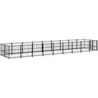 VidaXL Outdoor Hundezwinger Stahl 8,73 m, 1,935 m, 1 m VidaXL Outdoor Hundezwinger Stahl 8,73 m, 1,935 m, 1 m von VIDAXL