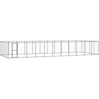 VidaXL Outdoor Hundezwinger aus verzinktem Stahl 12,1 m, 4,4 m, 1,8 m VidaXL Outdoor Hundezwinger aus verzinktem Stahl 12,1 m, 4,4 m, 1,8 m von VIDAXL