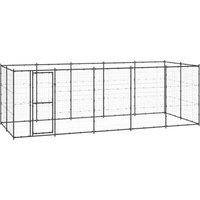 VidaXL Outdoor Hundezwinger aus verzinktem Stahl 5,5 m, 2,2 m, 1,8 m VidaXL Outdoor Hundezwinger aus verzinktem Stahl 5,5 m, 2,2 m, 1,8 m von VIDAXL