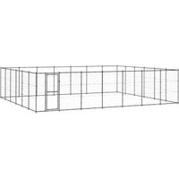 VidaXL Outdoor Hundezwinger aus verzinktem Stahl 7,7 m, 6,6 m, 1,8 m VidaXL Outdoor Hundezwinger aus verzinktem Stahl 7,7 m, 6,6 m, 1,8 m von VIDAXL