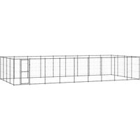 VidaXL Outdoor Hundezwinger aus verzinktem Stahl 9,9 m, 4,4 m, 1,8 m VidaXL Outdoor Hundezwinger aus verzinktem Stahl 9,9 m, 4,4 m, 1,8 m von VIDAXL