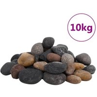 VidaXL Polierte Kiesel Mehrfarbig von VIDAXL