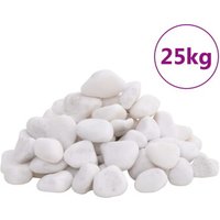VidaXL Polierte Kiesel Weiß 2-5 cm 25 kg VidaXL Polierte Kiesel Weiß 2-5 cm 25 kg von VIDAXL