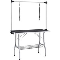 VidaXL Verstellbarer Hundepflegetisch 110 x 60 x 76 cm (L x B x H) von VIDAXL