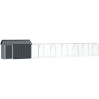 VidaXL Vogelvoliere 1,12 m, 8,17 m, 1,41 m von VIDAXL