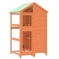 VidaXL Voliere braun von VIDAXL