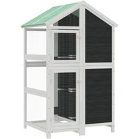 VidaXL Voliere grau von VIDAXL