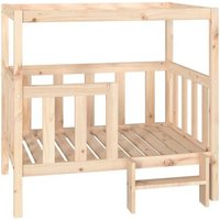 VidaXL erhöhtes Hundebett aus Kiefernholz naturfarben 83,5 cm, 1 m, 83,5 cm VidaXL erhöhtes Hundebett aus Kiefernholz naturfarben 83,5 cm, 1 m, 83,5 cm von VIDAXL