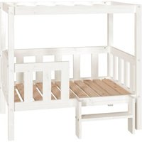 VidaXL erhöhtes Hundebett aus Kiefernholz weiß 73,5 cm, 90 cm, 73,5 cm VidaXL erhöhtes Hundebett aus Kiefernholz weiß 73,5 cm, 90 cm, 73,5 cm von VIDAXL