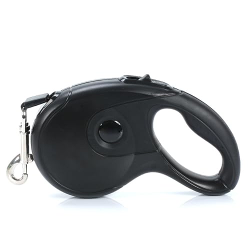 Einziehbare Hundeleine, Robuste, Ausziehbare Hundeleine für Kleine Bis Mittelgroße Hunde; Starke Nylonband-Leine, EIN-Knopf-Bremse und -Verriegelung,A-3m Einziehbare Hundeleine, Robuste, Ausziehbare Hundeleine für Kleine Bis Mittelgroße Hunde; Starke Nylonband-Leine, EIN-Knopf-Bremse und -Verriegelung,A-3m von VIDECOR