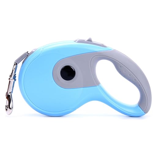 Einziehbare Hundeleine, Robuste, Ausziehbare Hundeleine für Kleine Bis Mittelgroße Hunde; Starke Nylonband-Leine, EIN-Knopf-Bremse und -Verriegelung,F-8m Einziehbare Hundeleine, Robuste, Ausziehbare Hundeleine für Kleine Bis Mittelgroße Hunde; Starke Nylonband-Leine, EIN-Knopf-Bremse und -Verriegelung,F-8m von VIDECOR