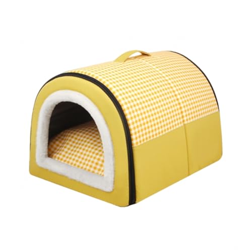 Tiernest, Bequemes Höhlen-Kleintierbett, Abnehmbares Großes Meerschweinchenbett, Haustierbedarf, Abnehmbares Kleintierbett,A-35cm*27cm*25cm von VIDECOR