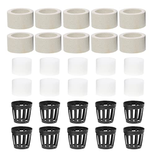 VILLCASE 10 Sätze Pflanzring Dreiteiliges Set Wasserpflanzenkorb Pflanzenfester Ring Hydroponische Töpfe Topfwerkzeuge Für Wasserpflanzen Aquarium Netz 2 Zoll Anlage Pflanznetz Plastik VILLCASE 10 Sätze Pflanzring Dreiteiliges Set Wasserpflanzenkorb Pflanzenfester Ring Hydroponische Töpfe Topfwerkzeuge Für Wasserpflanzen Aquarium Netz 2 Zoll Anlage Pflanznetz Plastik von VILLCASE