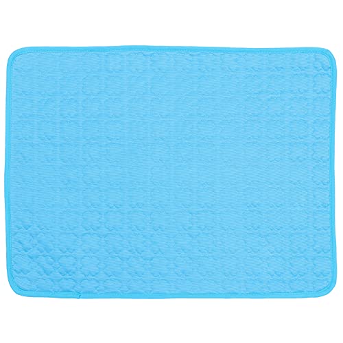 Haustier Kühle Unterlage Kühlkissen Für Hunde Kleine Tierdecke Kühlmatte Für Hunde Kalte Decken Zum Schlafen Outdoor-decke Coole Haustierunterlage Sommer Hund Hase Die Katze Stoff von VILLCASE