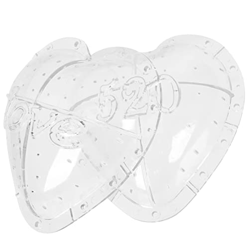 VILLCASE Herzförmige Wassermelonenform Für Garten Fruchtform Zur Gestaltung Von Wassermelonen Hochfeste Transparente Silikonform Für Gesunde Gartenfrüchte von VILLCASE