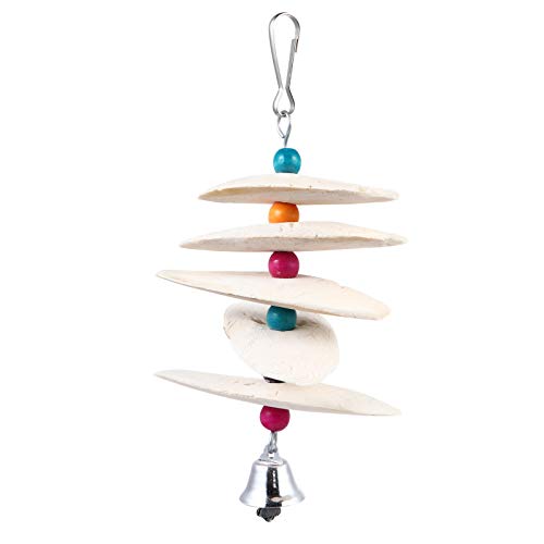VILLCASE Papagei Spielzeug Kauen Vogel Spielzeug Sepiaschale Schnabel Molaren Spielzeug Käfig Hängen Spielzeug mit Glocke für Graupapageien Conure Eclectus Wellensittiche Sittich VILLCASE Papagei Spielzeug Kauen Vogel Spielzeug Sepiaschale Schnabel Molaren Spielzeug Käfig Hängen Spielzeug mit Glocke für Graupapageien Conure Eclectus Wellensittiche Sittich von VILLCASE