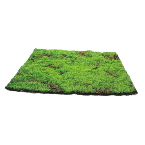 VILLCASE Simulation Moos Rasen Töpfchentrainingsdecke Künstliches Moosgras Landschaftsrasenmatte Konservierte Moosmatte Synthetischer Rasenteppich Rasenmatte Für Den Hinterhof Plastik Green von VILLCASE