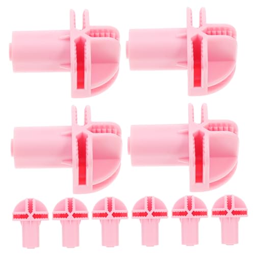 10 Stück Teiliges Katzenkäfig Caster Adapter für Vogelkäfige Rollenadapter mit Universellem Clip zu Installieren für Verbesserte Flexibilität 10 Stück Teiliges Katzenkäfig Caster Adapter für Vogelkäfige Rollenadapter mit Universellem Clip zu Installieren für Verbesserte Flexibilität von VILLFUL
