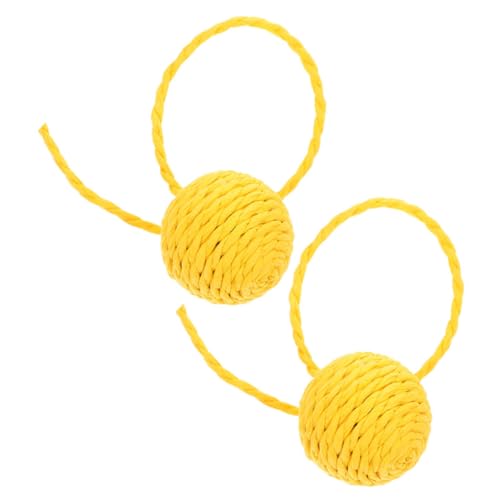2 Stück Katzenkratzbaum Ersatzball mit Sisal für Katzen für Indoor Nutzung Interaktive Kratzspielzeuge für Ihre 2 Stück Katzenkratzbaum Ersatzball mit Sisal für Katzen für Indoor Nutzung Interaktive Kratzspielzeuge für Ihre von VILLFUL