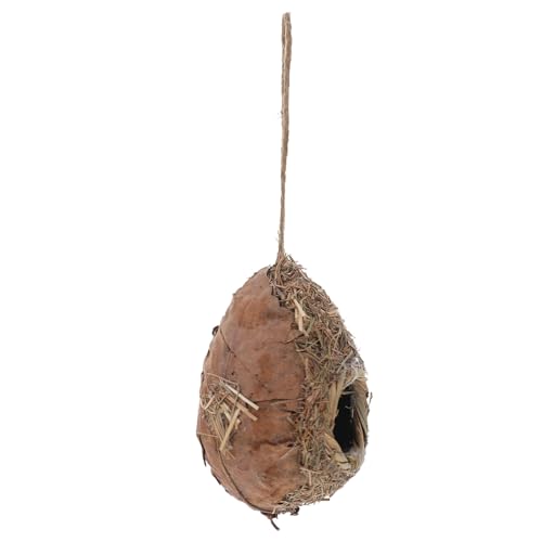 Hängendes Vogelhaus für Garten und Terrasse Wetterfestes Nistkasten aus Hochwertigem Material für Kanarien Papageien und Andere Kleine Hängendes Vogelhaus für Garten und Terrasse Wetterfestes Nistkasten aus Hochwertigem Material für Kanarien Papageien und Andere Kleine von VILLFUL