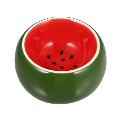 VILLFUL Futternapf-Spender für Hamster Keramik Futternapf für Kleintiere Heimtierbedarf Wassernapf glatt und leicht zu reinigen von VILLFUL