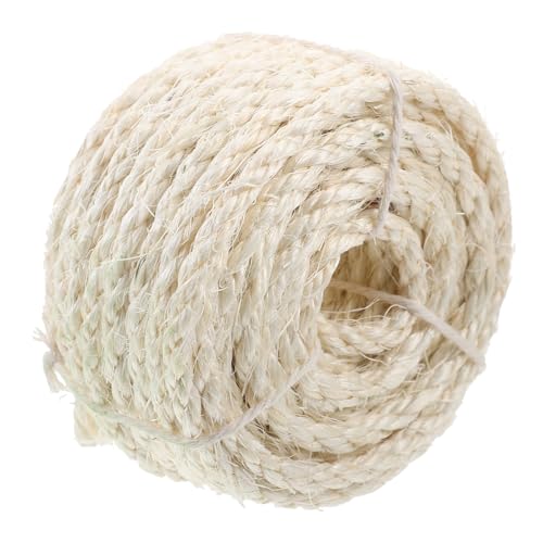 VILLFUL Hausbedarf 1 Rolle Kürzbares Kratzseil Kratzbaum Seil Klettergerüst Für Katzen Katzenbaum Sisal Heimzubehör VILLFUL Hausbedarf 1 Rolle Kürzbares Kratzseil Kratzbaum Seil Klettergerüst Für Katzen Katzenbaum Sisal Heimzubehör von VILLFUL