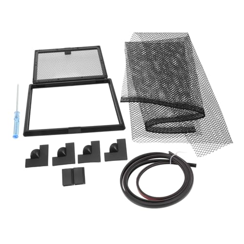 VILLFUL 1 Satz Aquariumdeckel mit Futterfenster Magnetische Abdeckung für Fischtanks Vielseitig Einsetzbar für Aquarien Schildkröten und Reptilienbehälter Einfacher Einbau und von VILLFUL