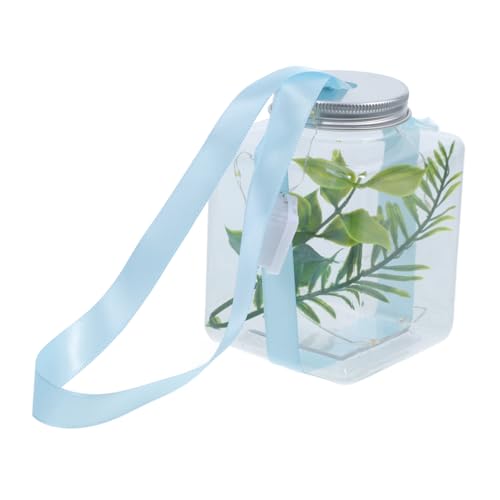 VILLFUL Fischtank Für Kunststoff-fischschale Mit Lampe Dekoratives Aquarium-Tank-kit Für Zuhause von VILLFUL