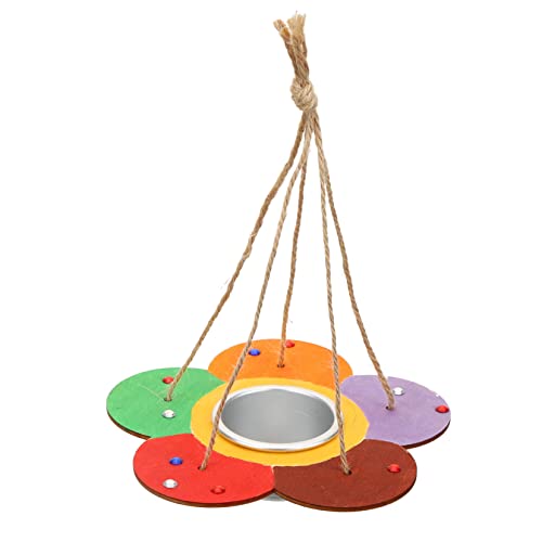VILLFUL 1 Satz DIY Vogelhaus Bausatz aus Holz Kreatives Bastelset für Unvollendete Vogelhäuschen Bemalen für Außenbereich Selbermachen von VILLFUL