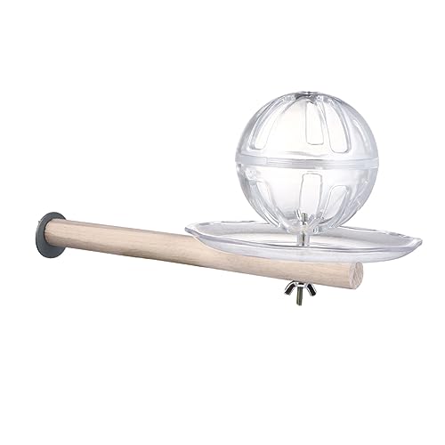VILLFUL Futtersuchball Für Papageien Und Sittiche Spielzeug Mit Perforiertem Ball Und Stab Lernspielzeug Zum Futter Suchen VILLFUL Futtersuchball Für Papageien Und Sittiche Spielzeug Mit Perforiertem Ball Und Stab Lernspielzeug Zum Futter Suchen von VILLFUL