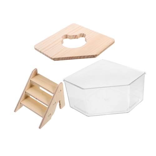 VILLFUL 1 Satz Hamster Sandbad und Badezimmer Große Transparente Sandbadewanne Teilig für Hamster und Kleine Haustiere zu Reinigen Vielseitig Einsetzbar für Toilette VILLFUL 1 Satz Hamster Sandbad und Badezimmer Große Transparente Sandbadewanne Teilig für Hamster und Kleine Haustiere zu Reinigen Vielseitig Einsetzbar für Toilette von VILLFUL