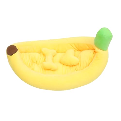 VILLFUL Hundebett Entzückendes Bananenförmiges Nest Dekoratives Katzennest Warmes Nest für Haustiere Haustierzubehör VILLFUL Hundebett Entzückendes Bananenförmiges Nest Dekoratives Katzennest Warmes Nest für Haustiere Haustierzubehör von VILLFUL