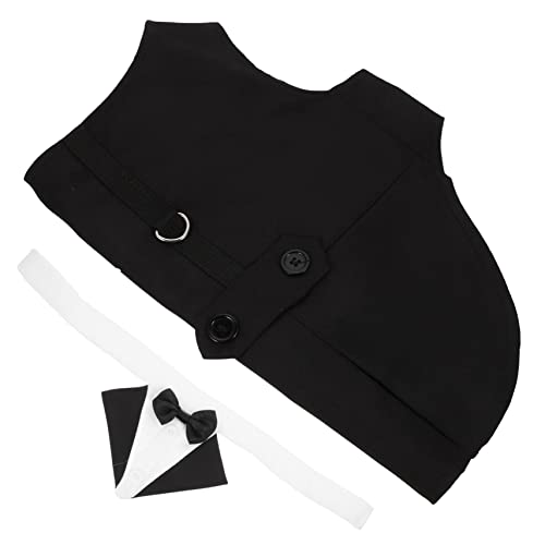 VILLFUL 1satz Hundetuxedo Hochzeiten Teiliges Kostüm Mit Fliege Und Halstuch Elegante Hundekleidung Für Kleine Mittlere Und Große Hunde Für Festliche Anlässe VILLFUL 1satz Hundetuxedo Hochzeiten Teiliges Kostüm Mit Fliege Und Halstuch Elegante Hundekleidung Für Kleine Mittlere Und Große Hunde Für Festliche Anlässe von VILLFUL