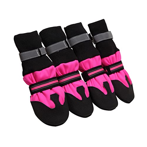 VILLFUL Luxuriöse Hundeschuhe Booties Für Hunde Bequeme Im Freien Modisch Rosy Größe XL VILLFUL Luxuriöse Hundeschuhe Booties Für Hunde Bequeme Im Freien Modisch Rosy Größe XL von VILLFUL
