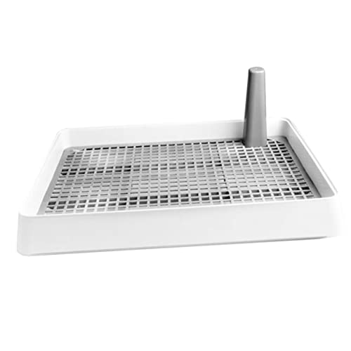VILLFUL Haustiertoilette Innen-Hundeurinal Töpfchen Welpentoilette leichtes leicht zu reinigendes PP-Material VILLFUL Haustiertoilette Innen-Hundeurinal Töpfchen Welpentoilette leichtes leicht zu reinigendes PP-Material von VILLFUL
