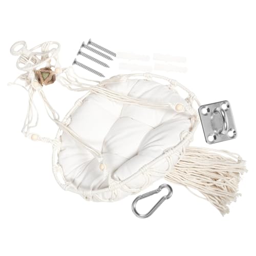 VILLFUL Stil Handgemachte Makramee Katze Bett Hängematte Tier Schaukel Bett für Indoor Katzen VILLFUL Stil Handgemachte Makramee Katze Bett Hängematte Tier Schaukel Bett für Indoor Katzen von VILLFUL