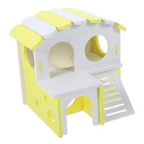 VILLFUL Doppelstöckiges Meerschweinchenhaus Hamsterversteck Mit Leiter Aus PVC-Material Langlebig Und Stabil Für Meerschweinchen Und Ratten VILLFUL Doppelstöckiges Meerschweinchenhaus Hamsterversteck Mit Leiter Aus PVC-Material Langlebig Und Stabil Für Meerschweinchen Und Ratten von VILLFUL