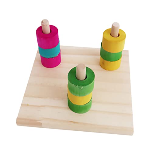VILLFUL Interaktives 3-säulen-wurfspielzeug Für Papageien Pädagogisches Vogelspielzeug Ausgewähltes Papageienspielzeug Käfigzubehör Vogel-wurfspielzeug VILLFUL Interaktives 3-säulen-wurfspielzeug Für Papageien Pädagogisches Vogelspielzeug Ausgewähltes Papageienspielzeug Käfigzubehör Vogel-wurfspielzeug von VILLFUL