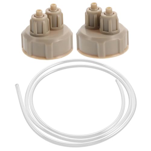 VILLFUL Praktischer CO2-Diffusor-Flaschenverschluss -Aquariumreaktor-Ersatzdeckel-Set von VILLFUL