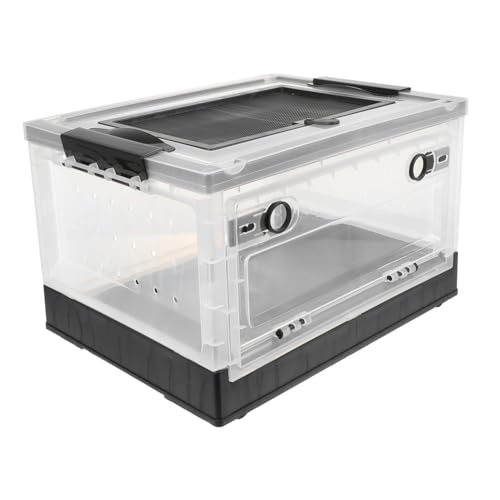 VILLFUL Isolierte Hamster-zuchtbox Haustierkäfig Kunststoffhaus Für Kleintiere Mäuse Igel Schwarz VILLFUL Isolierte Hamster-zuchtbox Haustierkäfig Kunststoffhaus Für Kleintiere Mäuse Igel Schwarz von VILLFUL