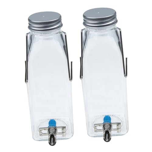 VILLFUL Kaninchen Wasserspender Hängend Haustier Wasserflasche Platzsparend Trinkflasche Für Kleine Tiere Langlebig von VILLFUL