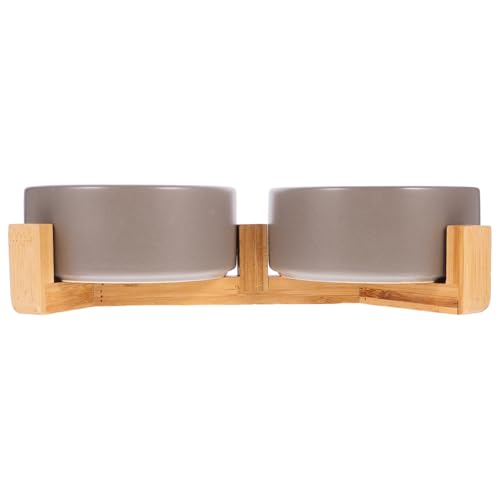 VILLFUL 1 Set Anti Rutsch Futternapf Für Haustiere, Welpenfutterspender, Hundenapf, Keramik Futternapf Mit Ständer, Tiernäpfe, Tierfutterbehälter, Welpennäpfe Für Zuhause, Wassernapf, VILLFUL 1 Set Anti Rutsch Futternapf Für Haustiere, Welpenfutterspender, Hundenapf, Keramik Futternapf Mit Ständer, Tiernäpfe, Tierfutterbehälter, Welpennäpfe Für Zuhause, Wassernapf, von VILLFUL